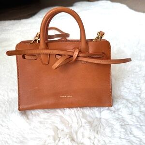 Manaur Gavriel Mini Mini Sunbag Cammello/Raw